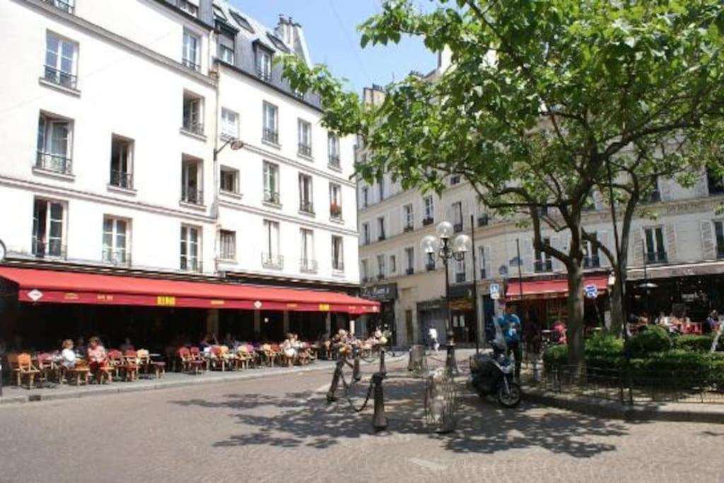 Fully Renovated Historic Apt In Heart Mouffetard Paris Dış mekan fotoğraf
