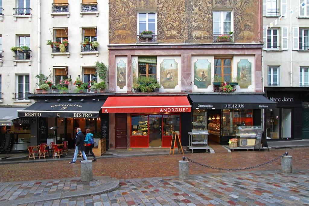 Fully Renovated Historic Apt In Heart Mouffetard Paris Dış mekan fotoğraf